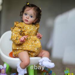 24in Handmade Vinyl Xmas Toddler Real Reborn Baby Girl Dolls Gifts Doll Lifelike
