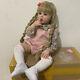 24in Lifelike Reborn Baby Doll Toddler Real Girl Vinyl Soft Dolls Handmade Gift