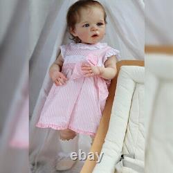 24in Lifelike Reborn Baby Dolls Toddler Sandie Standing Doll Girl Kids Toys GIFT