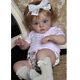 24in Realistic Girl Reborn Baby Doll Lifelike Toddler Freckled Skin 3d Soft Gift