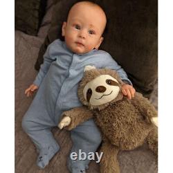 24in Soft Reborn Baby Dolls Handmade Real Newborn Boy Girl Finished Kids 3D Gift