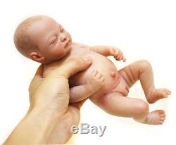 26cm/10 Full Silicone Vinyl body doll life like Reborn Baby Girl Newbron