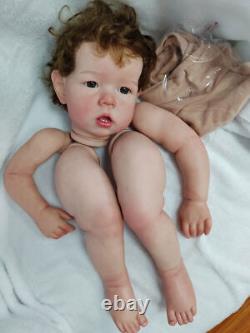 28 Huge Liam Painted Reborn Baby Doll Kit Unassembled DIY Parts Cloth Body GIFT
