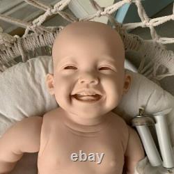 28 Lifelike Reborn Baby Doll Handmade Vinyl Doll Parts Toddler Newborn Kid Gift