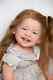 28inch Realistic Reborn Doll Laugh Toddler Girl Hand-rooted Hair Art Toys Gift
