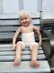 30in Artist Finished Reborn Baby Doll Toddler Boy Hand-rooted Short Hair Kid Toy