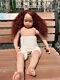 32in Finished Toddler Girl Reborn Baby Dolls Soft Vinyl Body Handmade Toys Gift