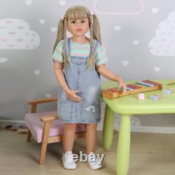 38inch Reborn Toddler Doll Masterpiece Doll Princess Baby Girl Full Body