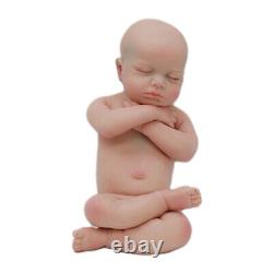 46cm Reborn Baby Doll Already Painted Full Body Solid Silicone boy Dolls new