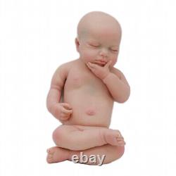 46cm Reborn Baby Doll Already Painted Full Body Solid Silicone boy Dolls new