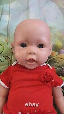50cm/20 Full Body Silicone Reborn Lacey Baby Doll Painted Realistic Baby Toys