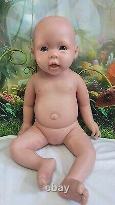 50cm/20 Full Body Silicone Reborn Lacey Baby Doll Painted Realistic Baby Toys