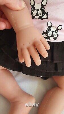 50cm/20 Full Body Silicone Reborn Lacey Baby Doll Painted Realistic Baby Toys