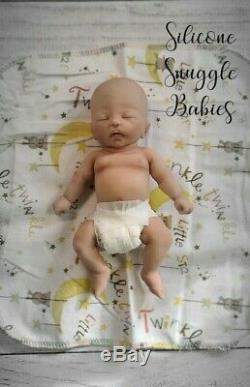 8 Micro Preemie Full Body Silicone Baby Girl Doll Izzy