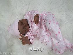 Aa Bi Racial Ethnic Kaya Complete Reborn Baby Doll Eva Helland & Sunbeambabies