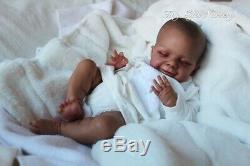 AA Ethnic Reborn Baby Doll April By Joanna K. Tiny Gifts Nursery