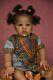 Aa Black Ethnic Reborn Baby Toddler Lifelike Art Doll Prototype Artist Liiora