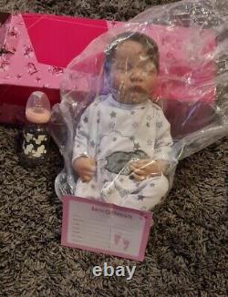 AOLSO Reborn doll 17-Inch Handmade Realistic Baby Doll With Accessories