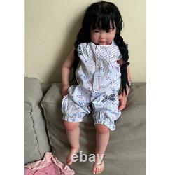 ARTIST Finished Reborn Baby Doll Soft Cloth Body Lifelike Toddler Girl Newborn