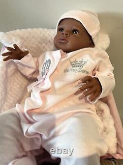 ARTIST REBORN BABY ETHNIC LIFELIKE DOLL MAGNETIC DUMMY BOTTLE NEWBORN UK Seller