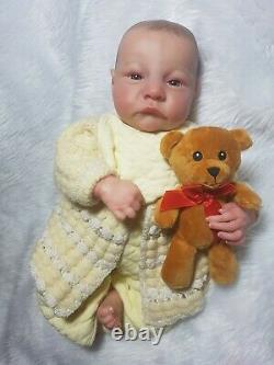 Adorable Newborn Reborn Baby Boy Levi Awake (Unbranded) Available Now! 