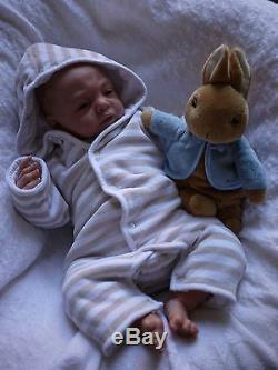 Adorable Reborn Baby Doll London Natali Blick It's A Boy