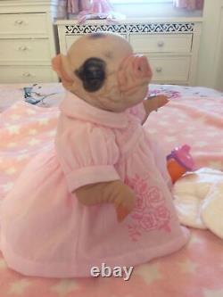 Adorable Reborn Baby Piglet Petal Such A Little Cutie