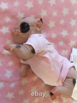 Adorable Reborn Baby Piglet Petal Such A Little Cutie