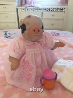 Adorable Reborn Baby Piglet Petal Such A Little Cutie