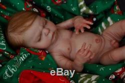 Adorable Reborn baby doll boy Max Sculpt 14'' premie anatomically correct