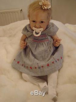 Adorable Reborn baby girl or boy Saskia by Bonnie Brown realistic doll