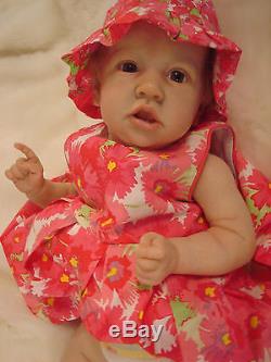 Adorable Reborn baby girl or boy Saskia by Bonnie Brown realistic doll