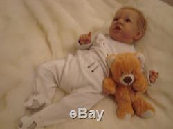 Adorable Reborn baby girl or boy Saskia by Bonnie Brownrealistic reborn doll
