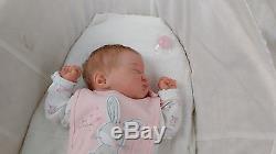 (Alexandra's Babies) REBORN BABY GIRL DOLL KAMI ROSE LAURA LEE EAGLES LTD ED