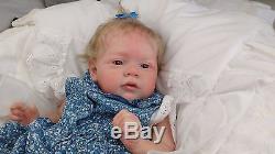 (Alexandra's Babies) REBORN BABY GIRL DOLL MARY ANN by NATALI BLICK LTD ED