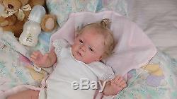 (Alexandra's Babies) REBORN BABY GIRL DOLL MARY ANN by NATALI BLICK LTD ED