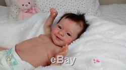 (Alexandra's Babies) REBORN BABY GIRL DOLL SUNNY by JOANNA KAZMIERCZAK
