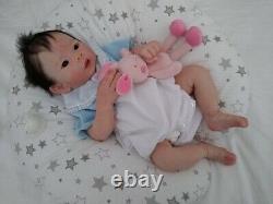 Alexandras Babies FULL BODY ASIAN SILICONE BABY GIRL INDIE LILIANNE BREEDVELD