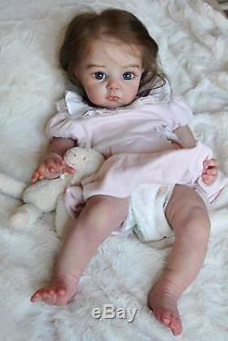 Alla's Babies Reborn Baby Girl Doll Lola, Adrie Stoete sculpt, IIORA