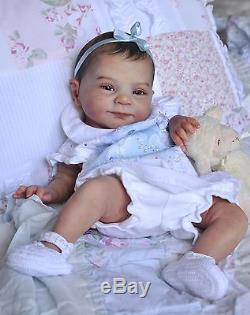 Alla's Babies Reborn Baby Girl Doll, Prototype Smilla, Sabine Altenkirch, IIORA