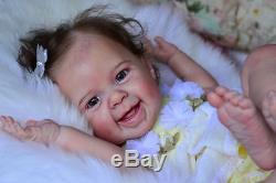 Amazing Reborn Baby Doll Maizie by Andrea Arcello, SOLD OUT, full limbs