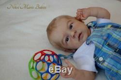 Amazing very rare reborn baby doll Mary Ann by Natali Blick Sold out LE