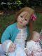 Angelica Toddler Doll Kit Blank Vinyl Parts To Make A Reborn Baby-not Complete