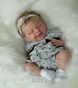 April reborn doll baby, reborn artist Olga Konovnina, sweet babies