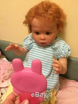 Ariel by Joanna Kazmierczak reborn baby doll toddler EUC