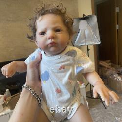 Artist Made Soft Silicone Reborn Baby Girl Boy Dolls Newborn Painted Doll GIFT