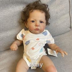 Artist Made Soft Silicone Reborn Baby Girl Boy Dolls Newborn Painted Doll GIFT