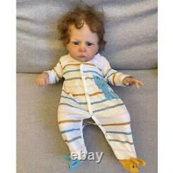 Artist Made Soft Silicone Reborn Baby Girl Boy Dolls Newborn Painted Doll GIFT