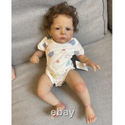 Artist Made Soft Silicone Reborn Baby Girl Boy Dolls Newborn Painted Doll GIFT