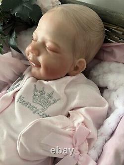 Artist Reborn Baby Lifelike Doll April Magnetic Dummy Bottle Newborn Uk